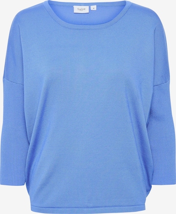 SAINT TROPEZ Sweater in Blue: front