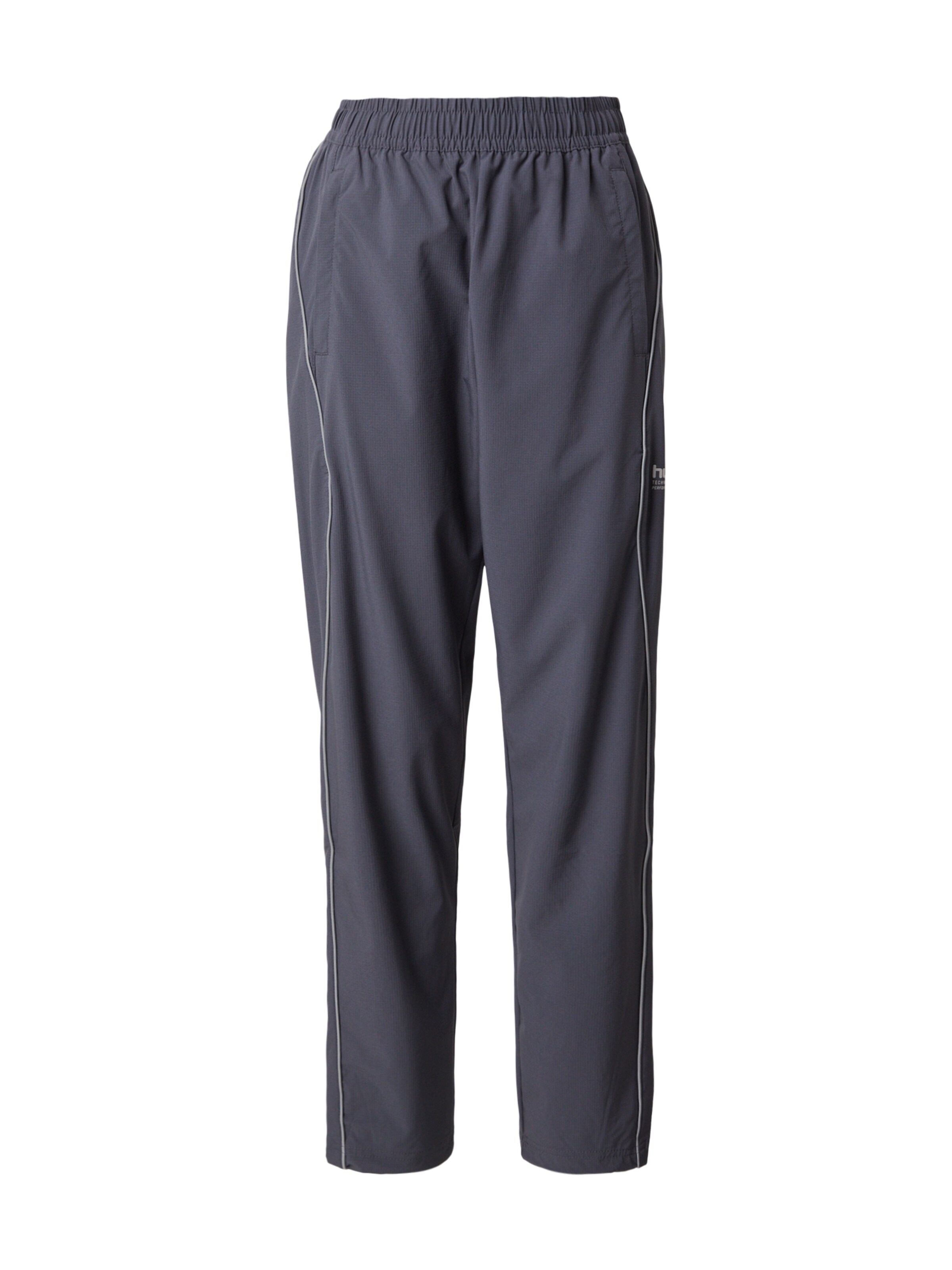 Hummel Workout Pants in Grey: front