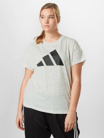 Tricou funcțional 'Winners 2.0' de la ADIDAS PERFORMANCE pe alb: față