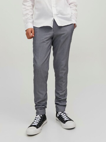 Regular Pantalon Jack & Jones Junior en gris : devant
