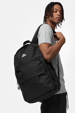 LONSDALE Rucksack 'Glynde' in Schwarz