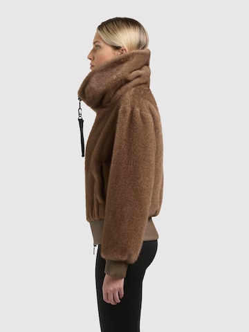 khujo Zimní bunda 'Anahi' – hnědá