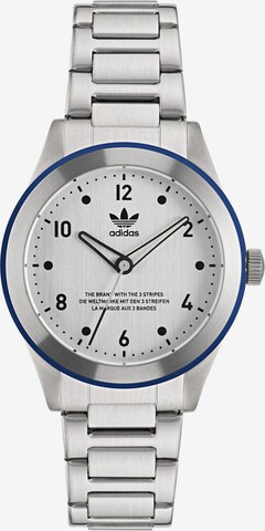 ADIDAS ORIGINALS Uhr  ' Ao Style Code Three ' in Silber: predná strana