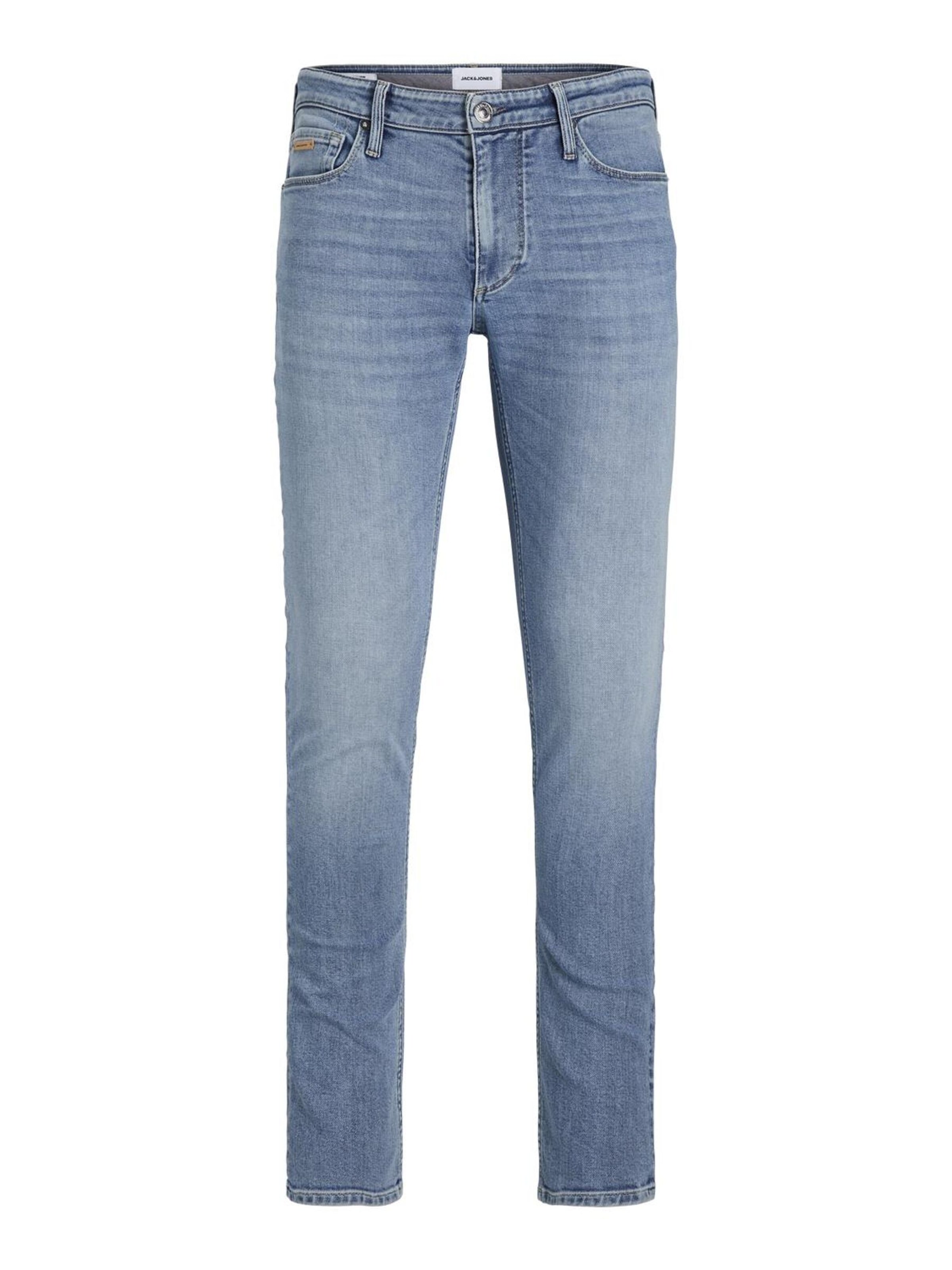JACK & JONES Skinny Jeans 'JJLiam Evan' in Blau: Vorderseite