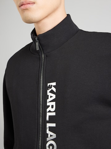 Karl Lagerfeld Bluza rozpinana w kolorze czarny