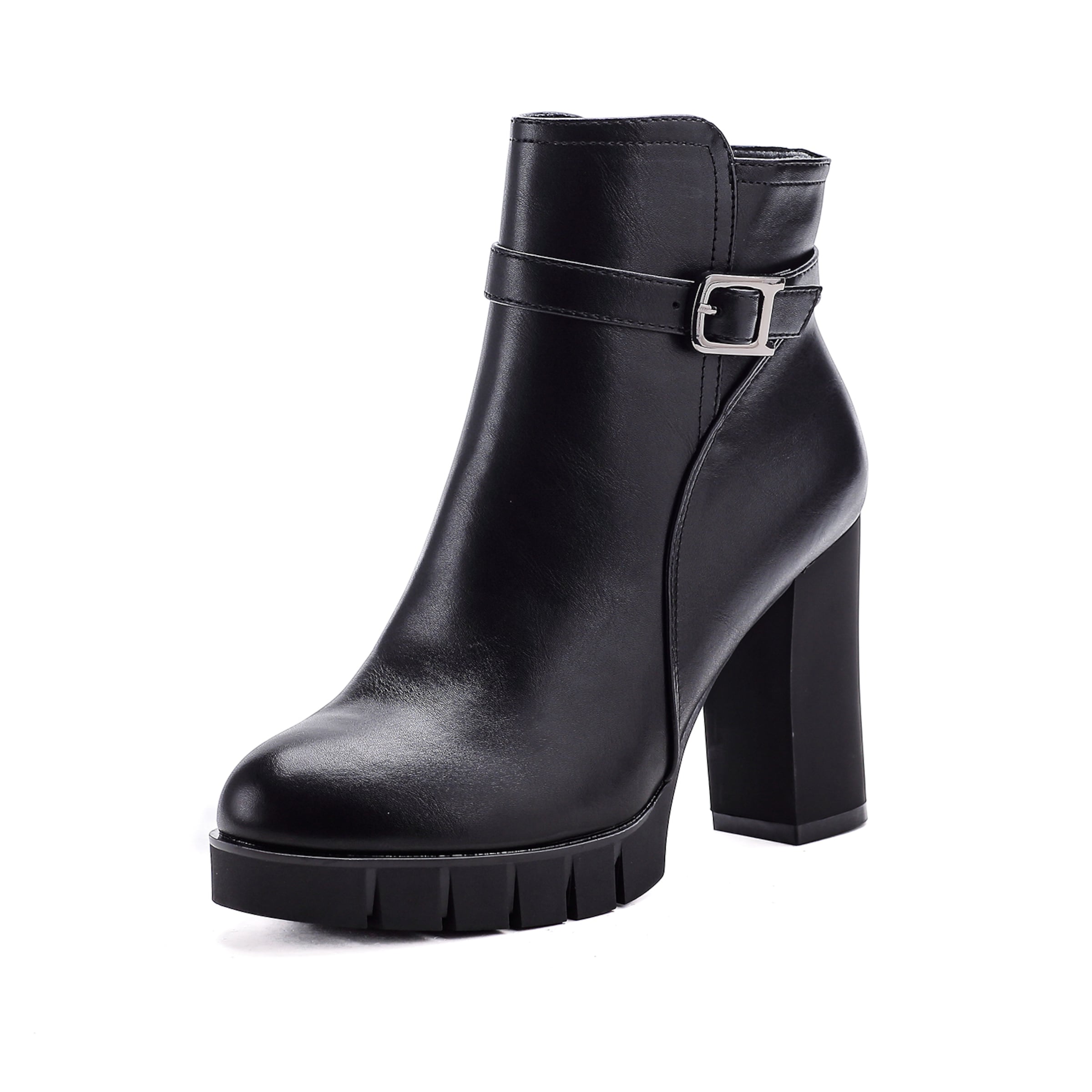 Elara Stiefelette in schwarz, Produktansicht