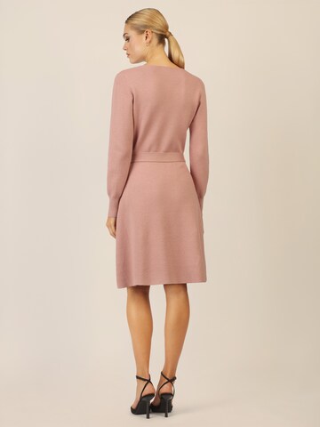 APART Knitted dress in Beige