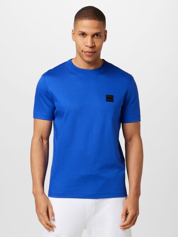 BOSS Shirt 'Tiburt' in Blauw: voorkant