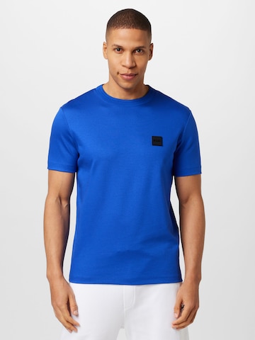 BOSS Black Shirt 'Tiburt' in Blue: front