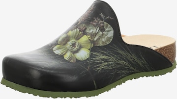 THINK! Clogs in Black: front