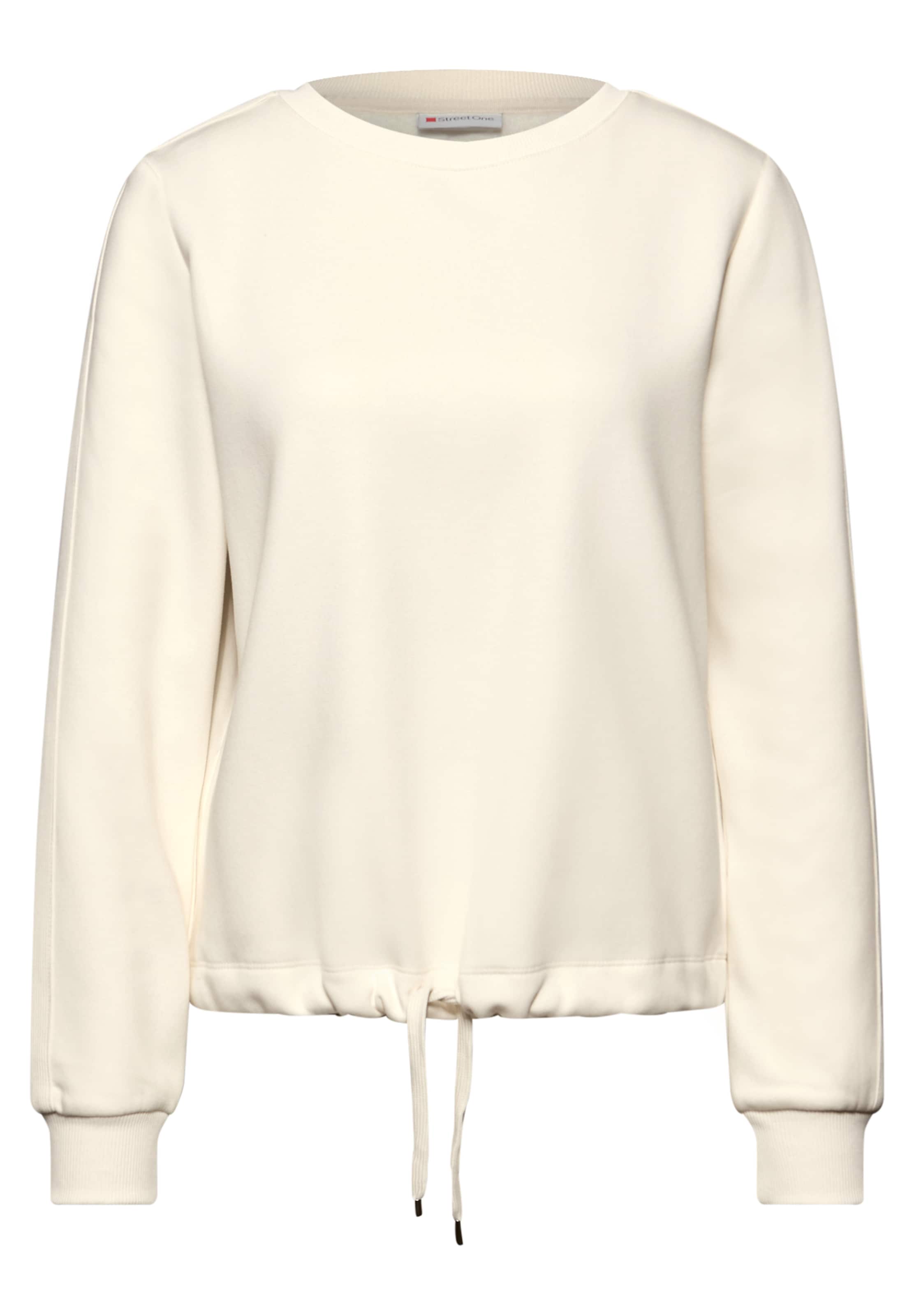 STREET ONE Sweatshirt in Beige: front