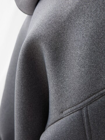 Giacca di felpa di Bershka in grigio