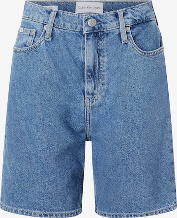 Calvin Klein Jeans Loosefit Džíny – modrá: přední strana