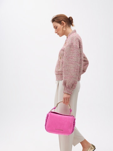Lola Casademunt Schoudertas in Roze: voorkant