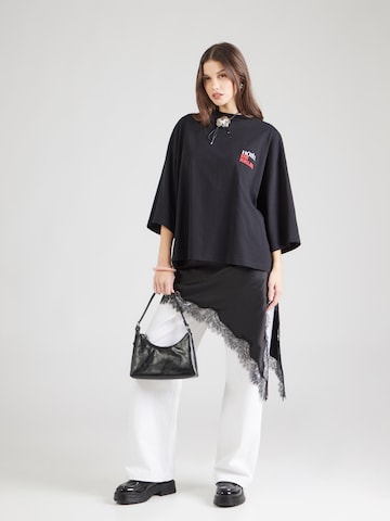 T-shirt 'Vacation' Karo Kauer en noir