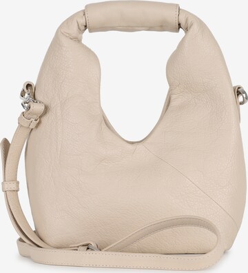 BRONX Shoulder Bag in Beige: front