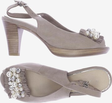 MARCO TOZZI Sandals & High-Heeled Sandals in 36 in Beige: front