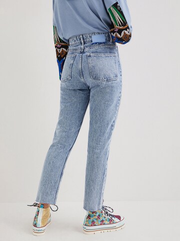 Regular Jean 'Los Angeles' Desigual en bleu