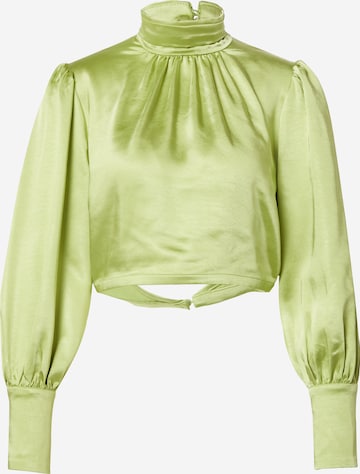 ABOUT YOU x Emili Sindlev Blouse 'Brittany' in Groen: voorkant