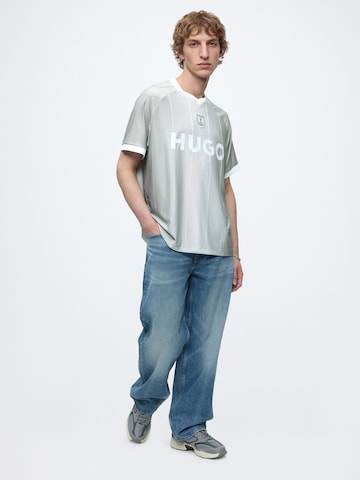 HUGO T-Shirt 'Dwild' in Grün
