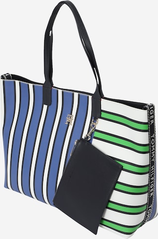 TOMMY HILFIGER Shopper in Blauw: voorkant