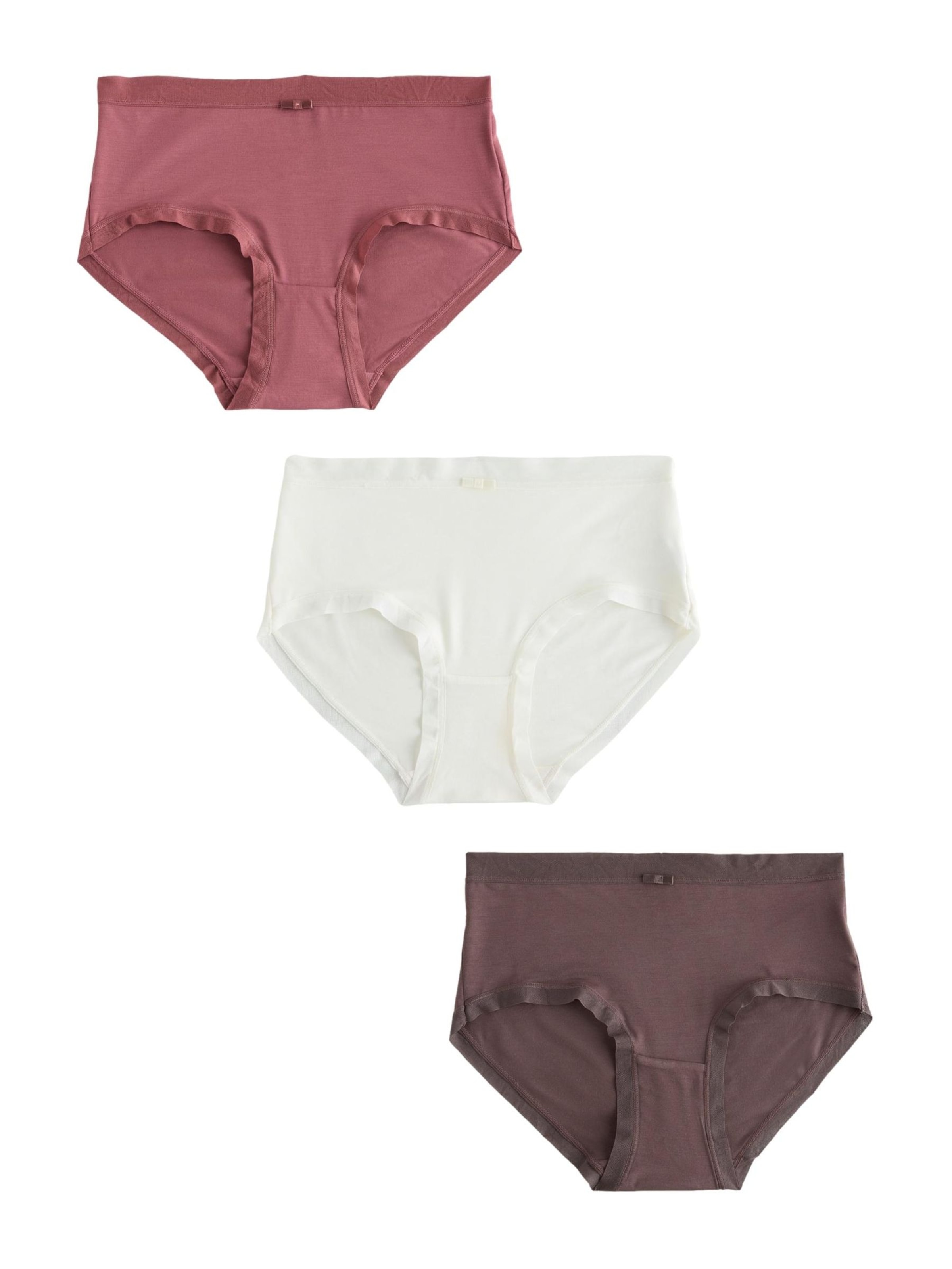 Slip Next en marron : devant