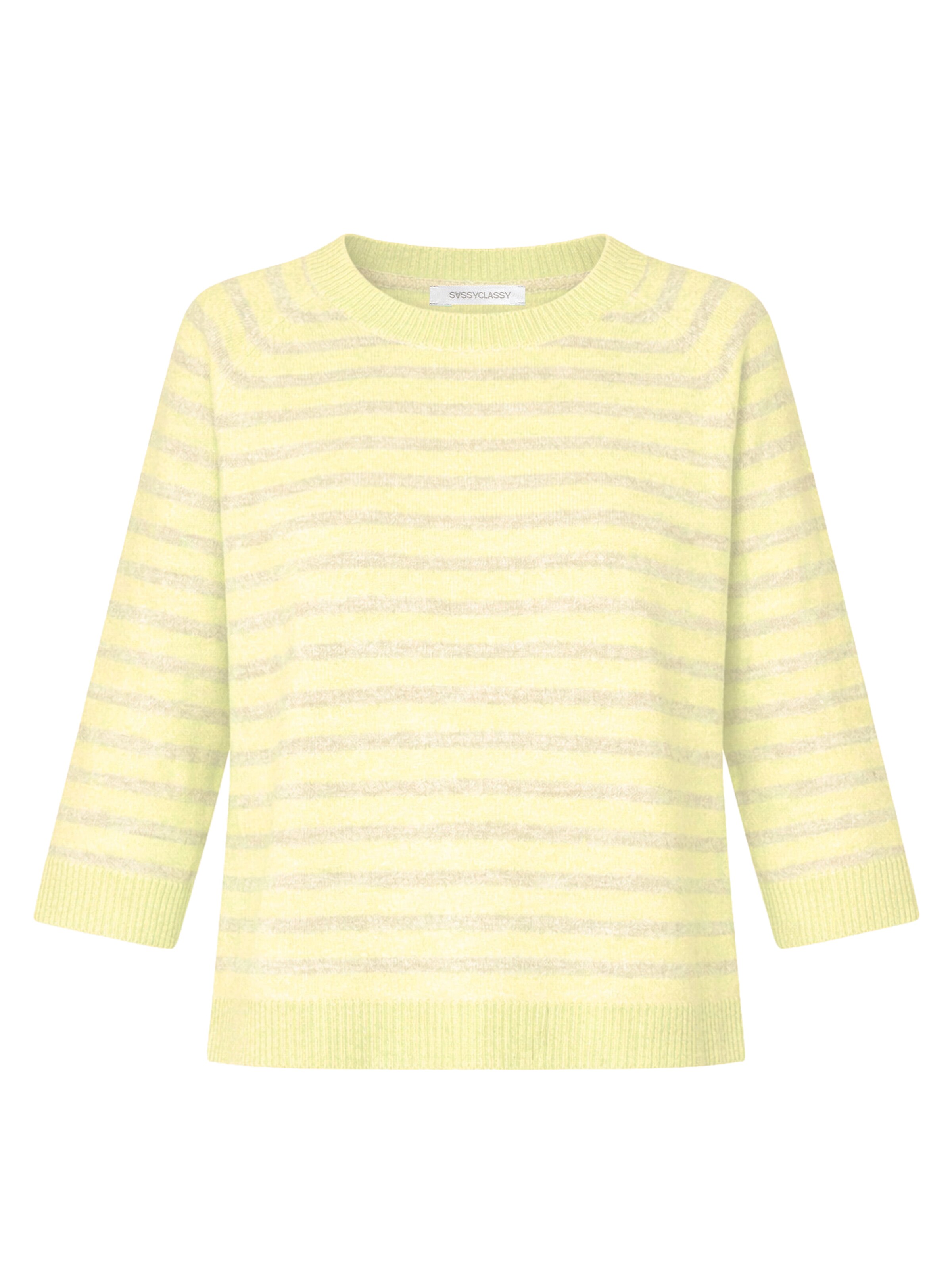 SASSYCLASSY Sweater in Yellow: front