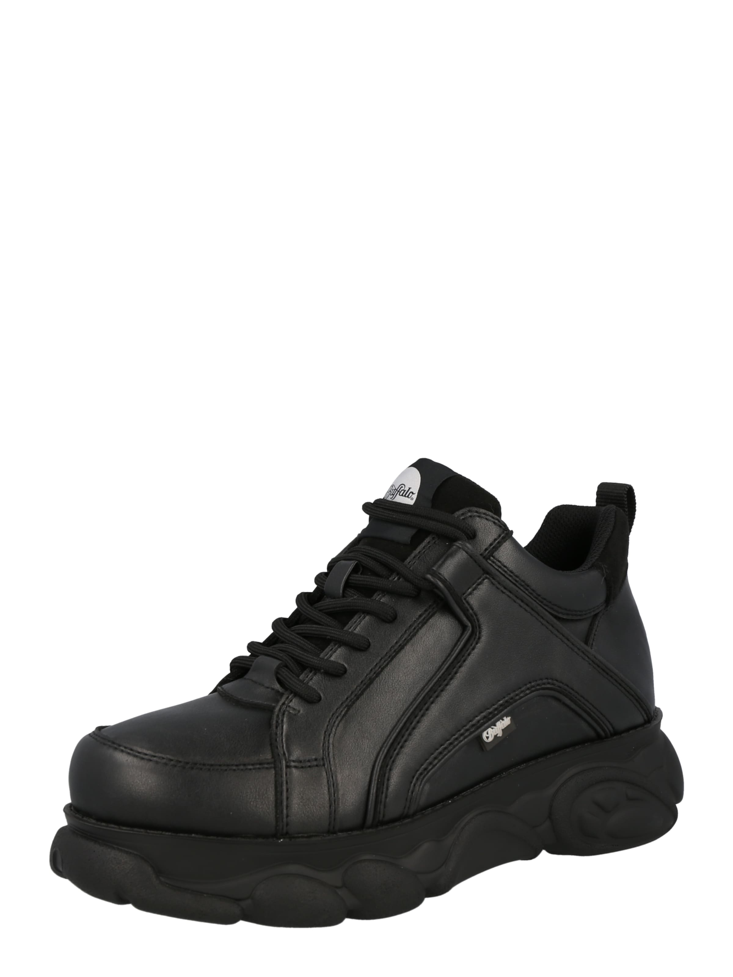 BUFFALO Низкие кроссовки 'Corin' в Черный: спереди