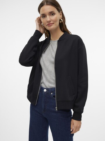 VERO MODA Sweatvest 'VMLonnie' in Zwart