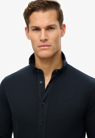 Superdry Regular fit Button Up Shirt in Blue