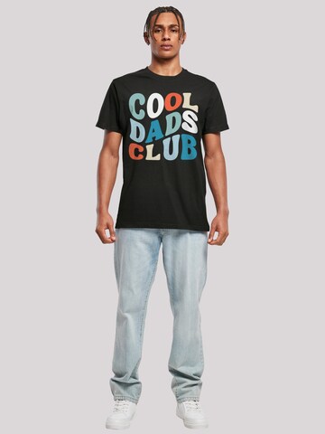 T-Shirt 'Cool Dads Club' F4NT4STIC en noir