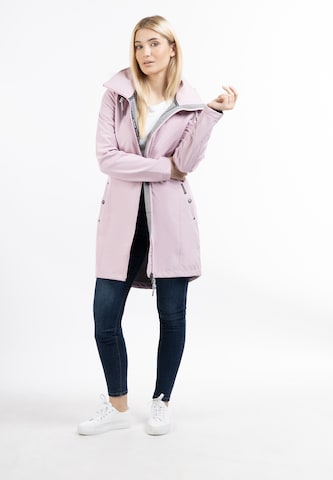 Manteau fonctionnel Schmuddelwedda en rose