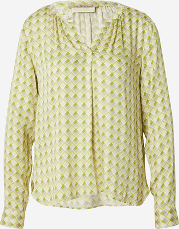 Smith&Soul Blouse 'New Vince' in Geel: voorkant