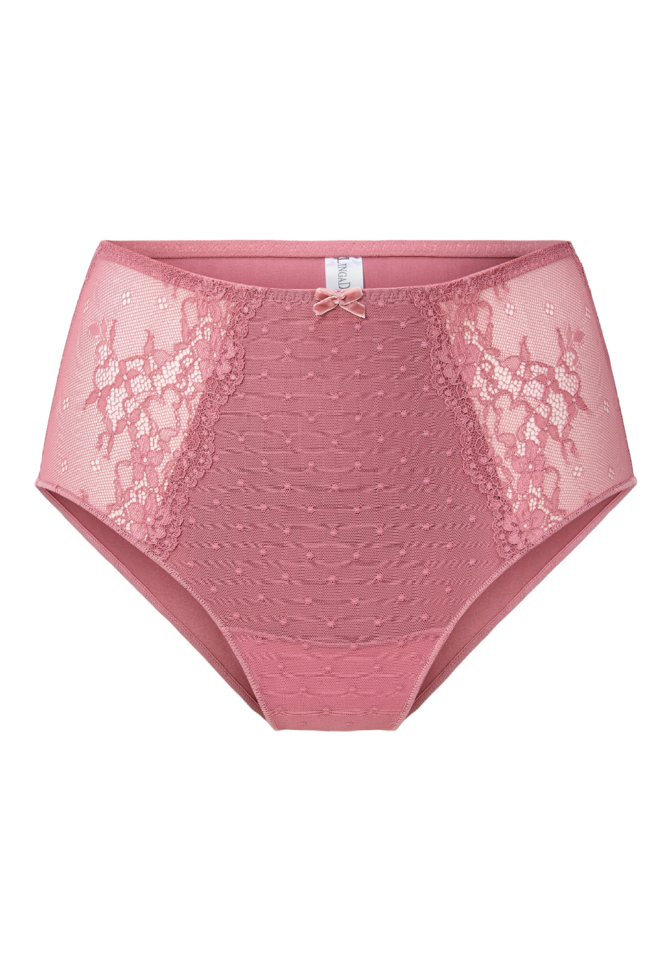 Slip di LingaDore in rosa: frontale
