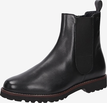 Chelsea Boots ' Meredith-750-H ' SIOUX en noir : devant