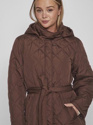 VILA Between-Seasons Coat in Brown