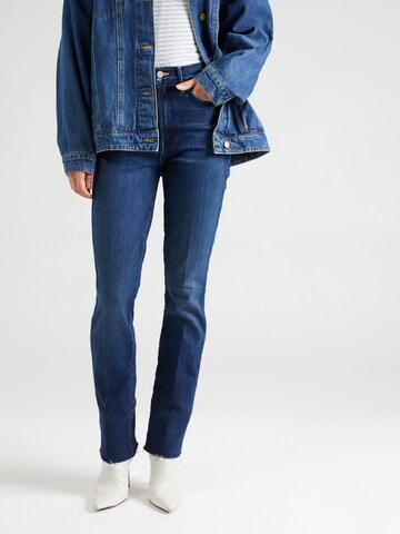 Regular Jean 'RASCAL SNEAK FRAY' MOTHER en bleu : devant