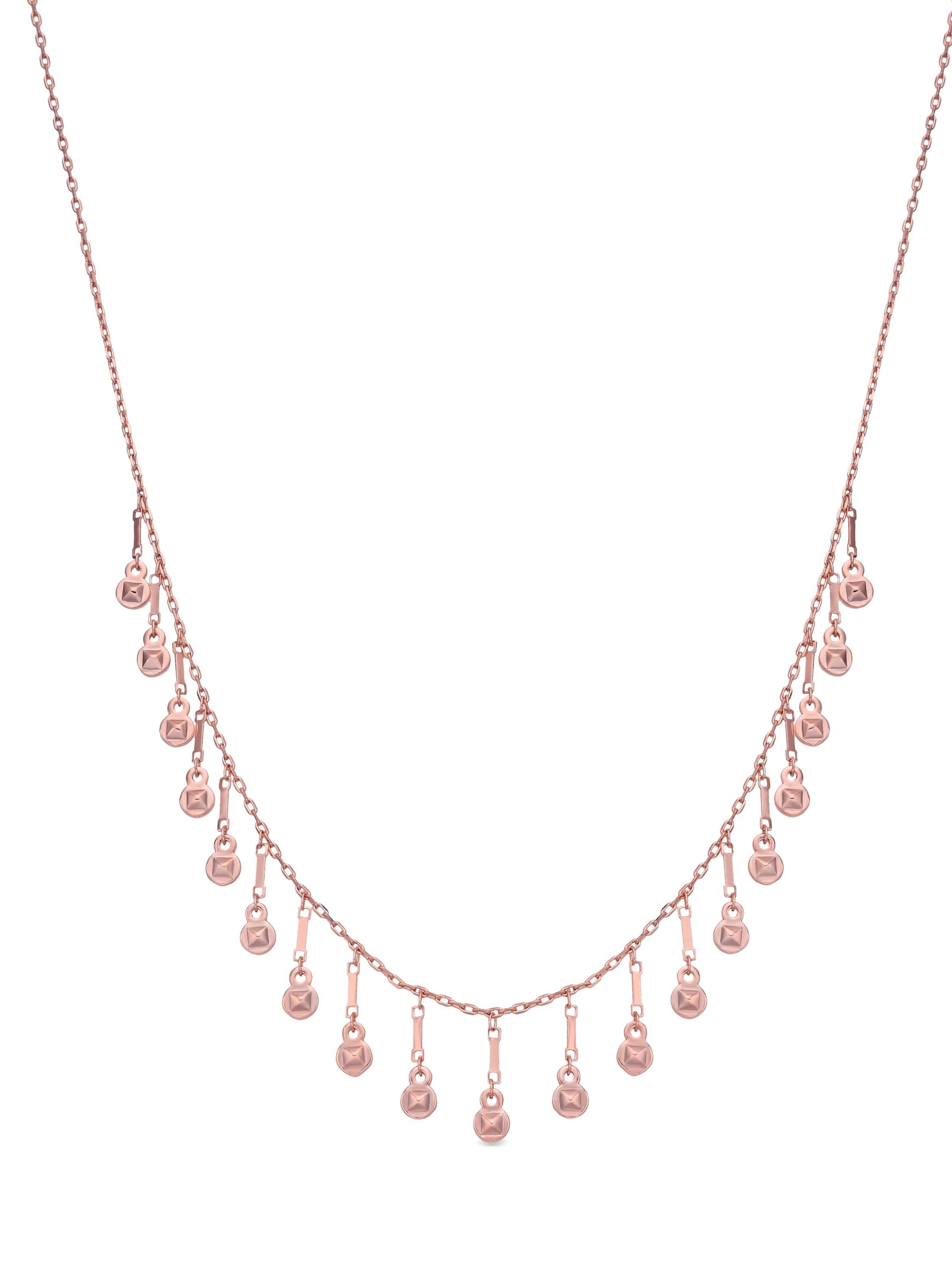 Luxenter - Cadena 'Yaferth' en rosa: frente