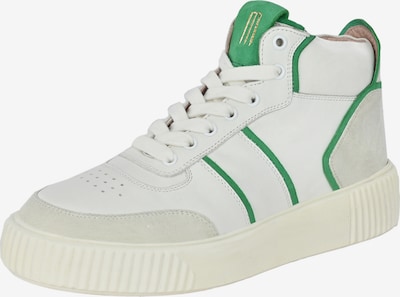 Crickit High-Top Sneakers ' MARWA ' in Light grey / Green / White, Item view