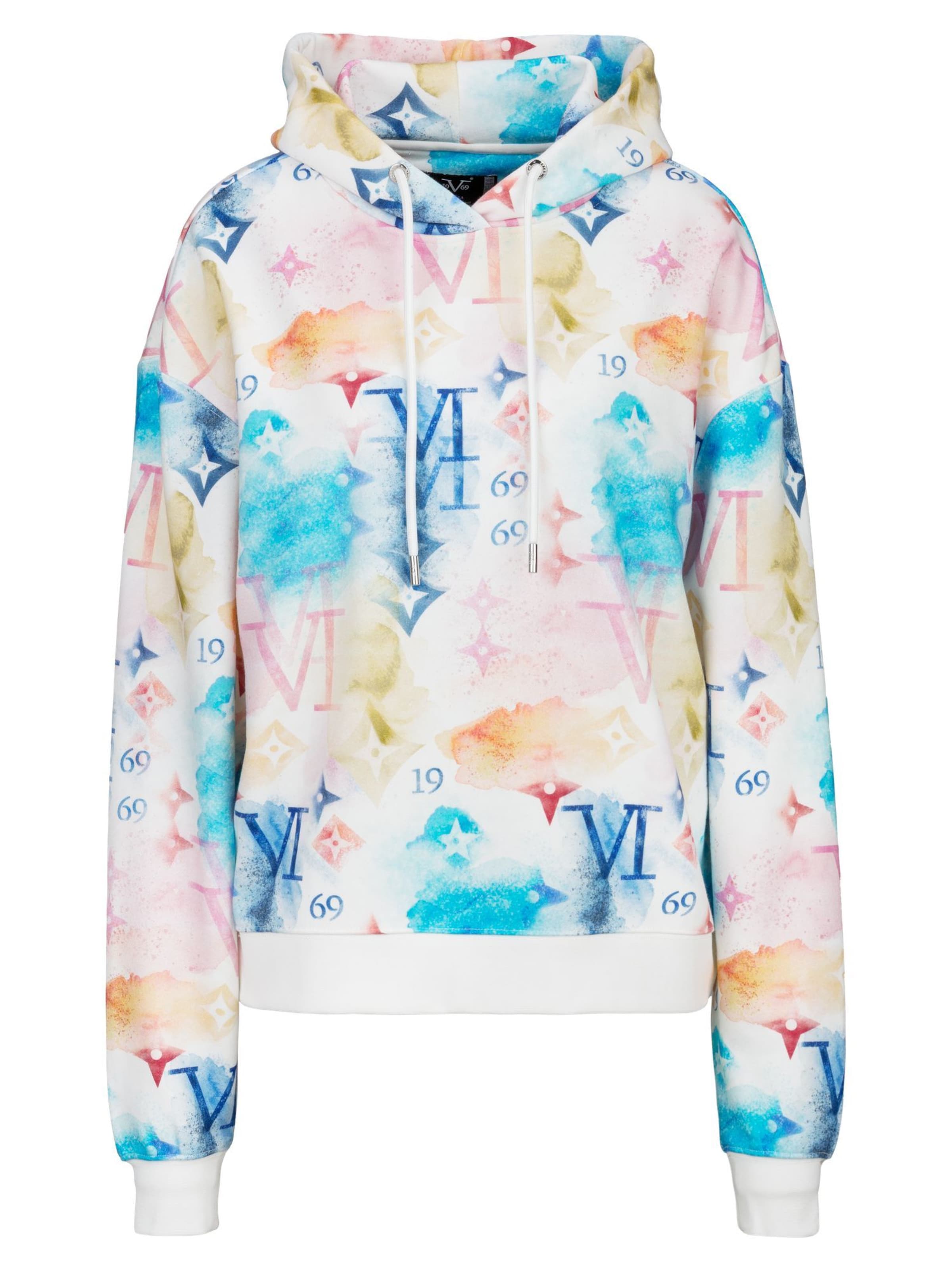 19V69 ITALIA - Sudadera en blanco: frente