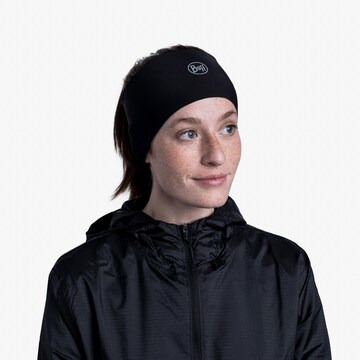 BUFF Athletic Headband 'Tech' in Black: front