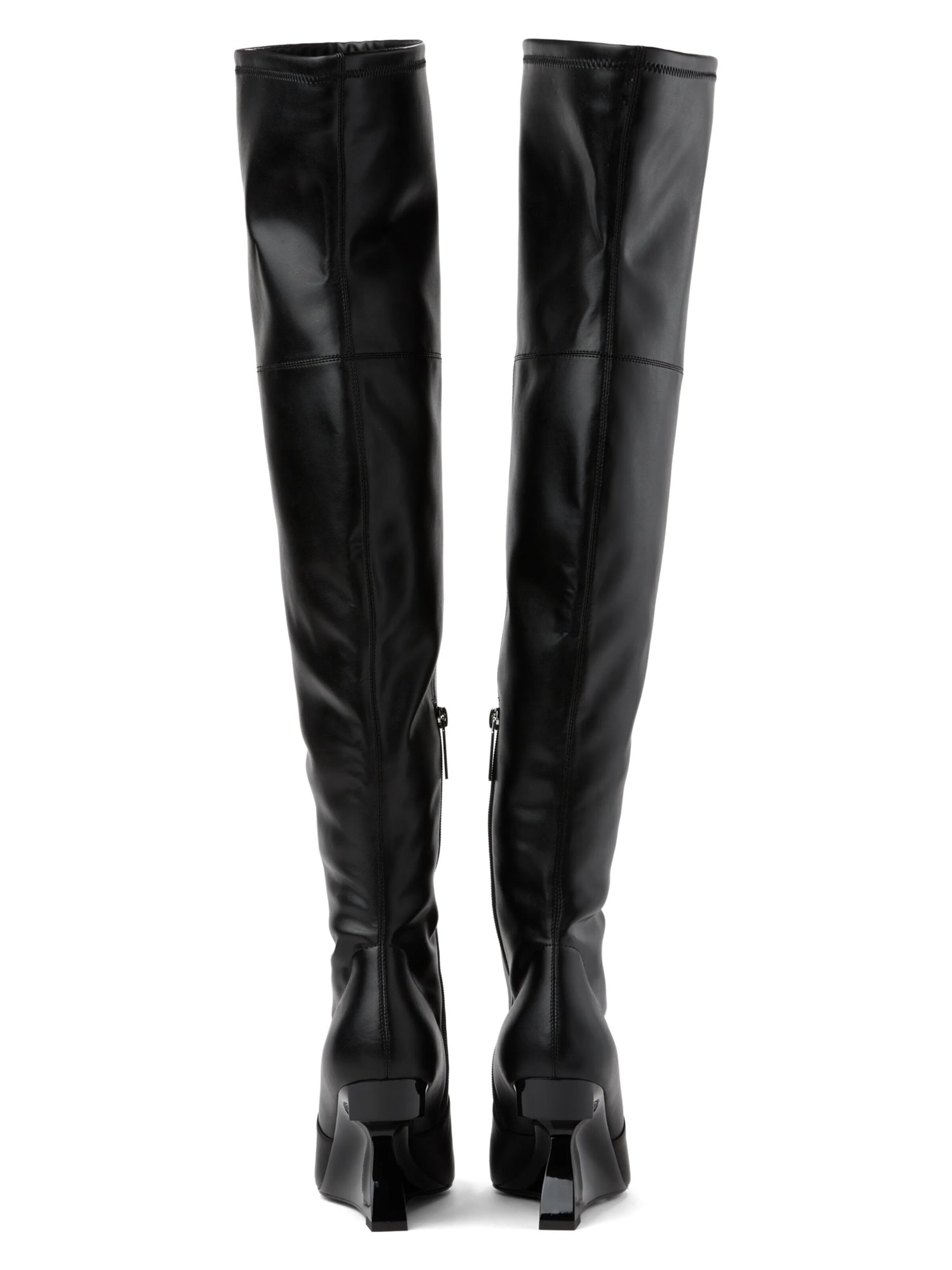 Karl Lagerfeld Overknees 'Waverly' in Black