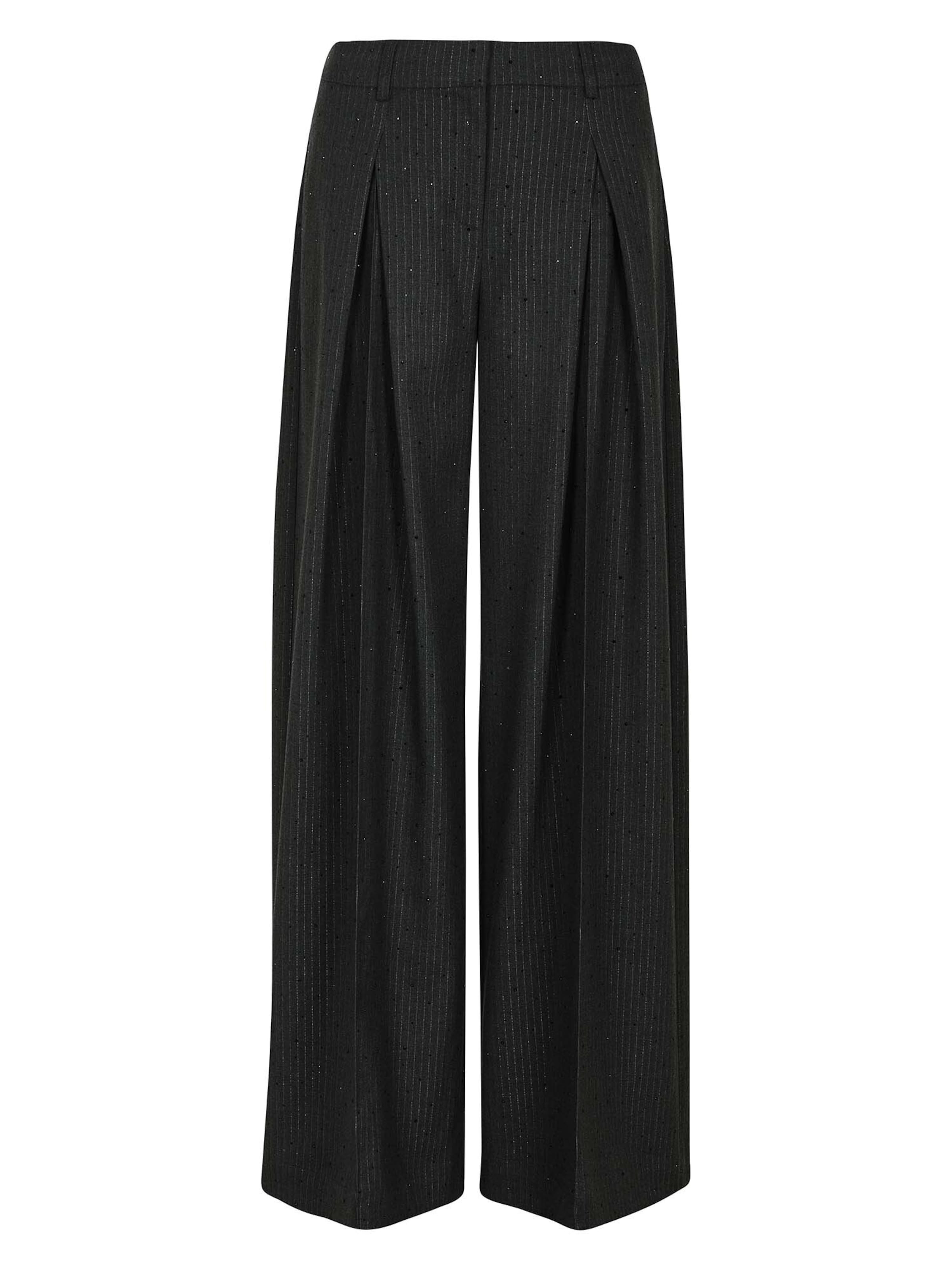 Loosefit Pantalon MADELEINE en gris : devant