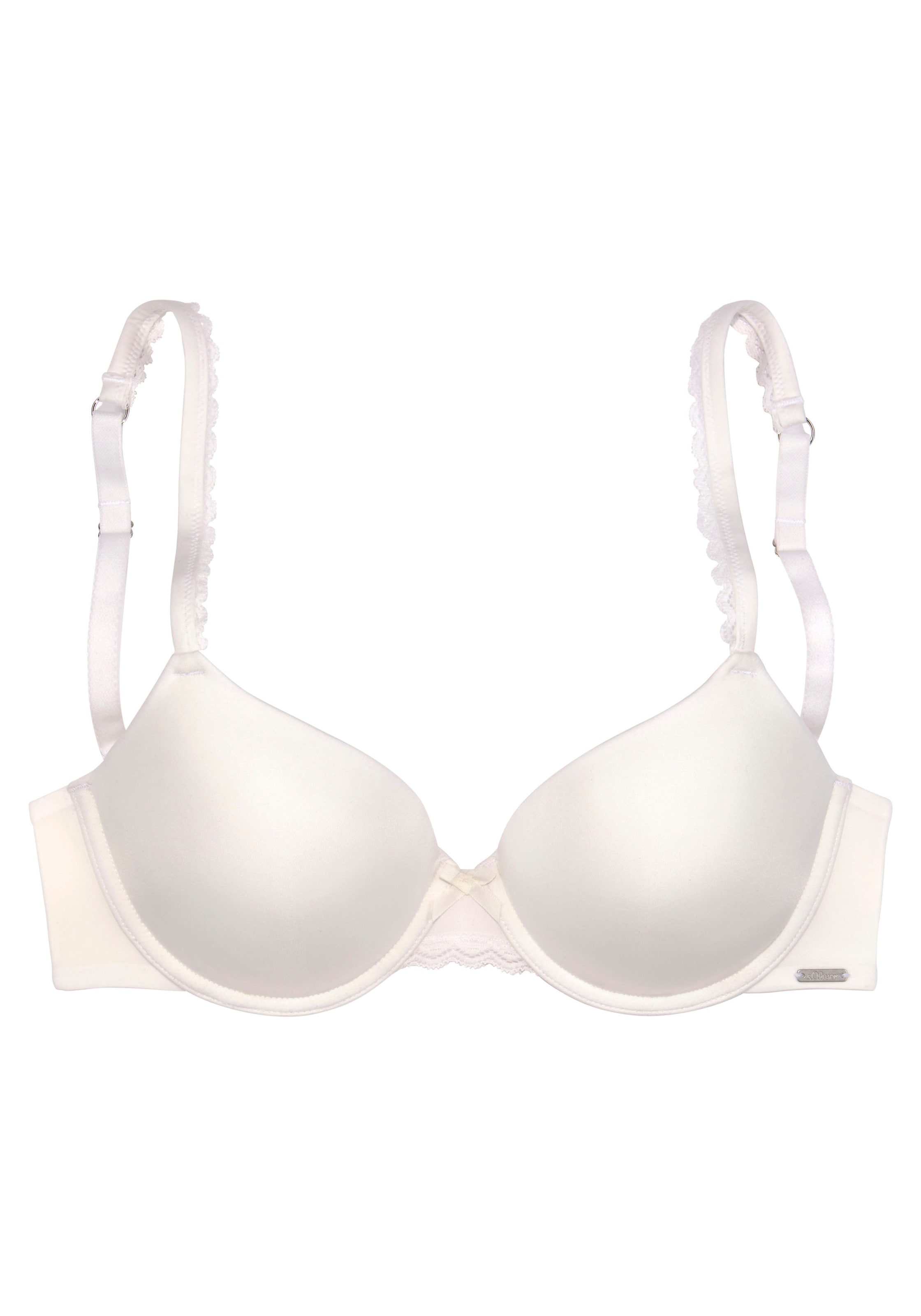 Reggiseno di s.Oliver in beige: frontale