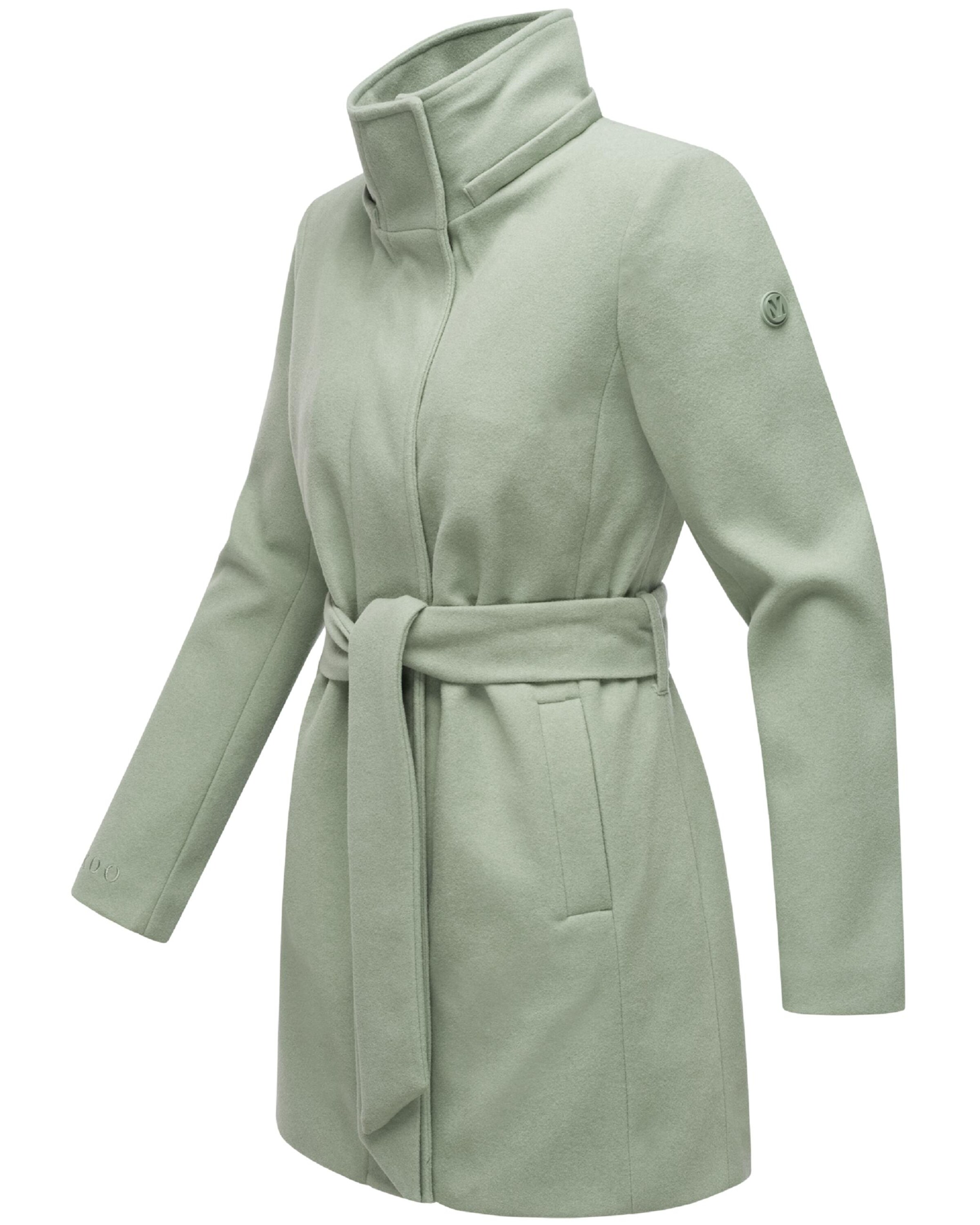 MARIKOO Between-seasons coat 'Katalinaa 16' in Green