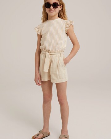 WE Fashion Shirt in Beige