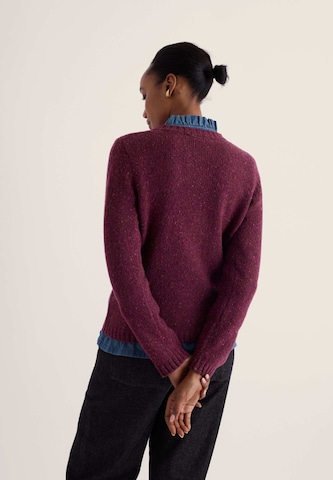 Seasalt Cornwall Trui ' Dawson Pick ' in Lila