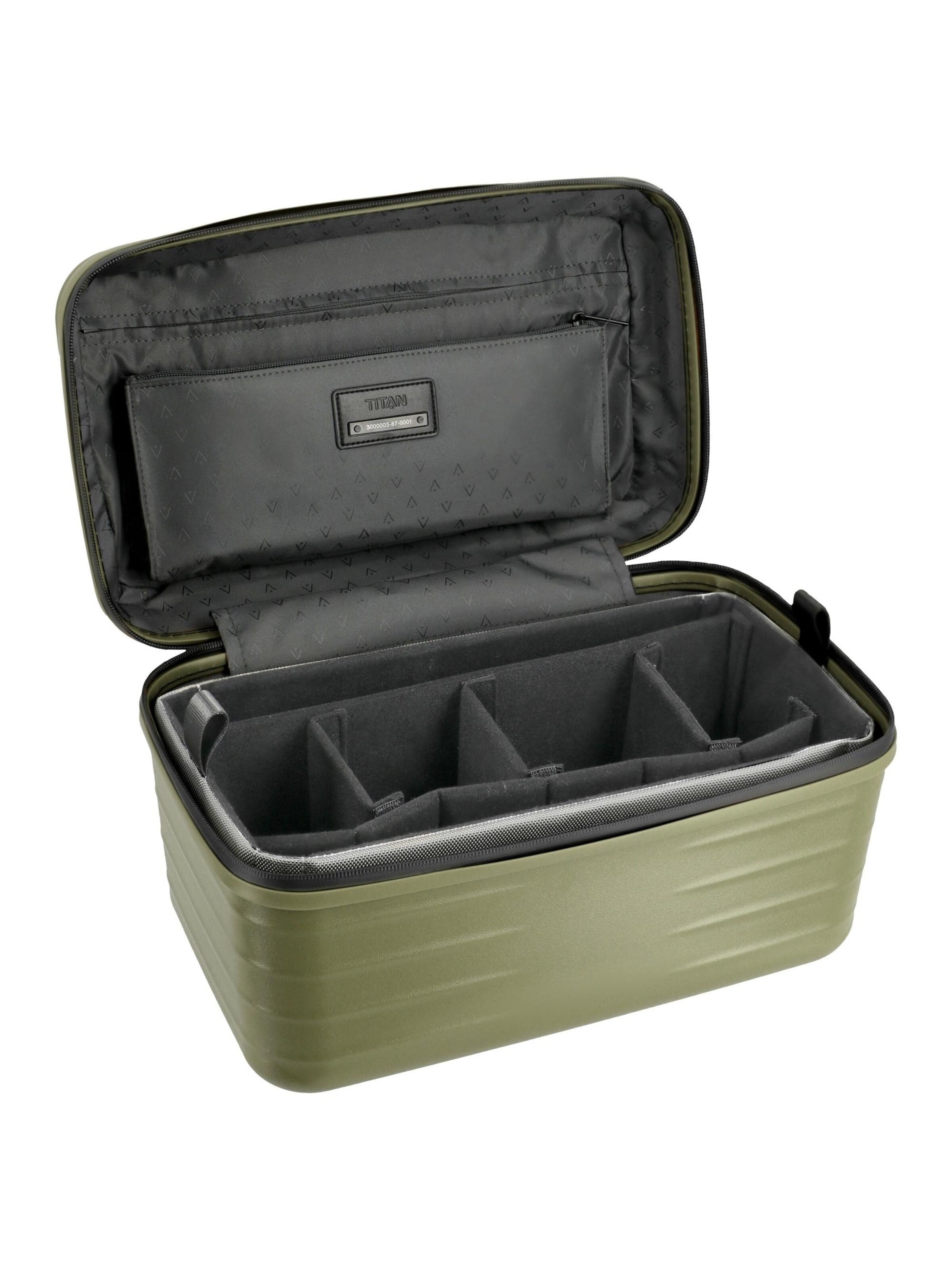 TITAN Kosmetiktasche 'UPGRADE'‌‌‌‌ in Grün