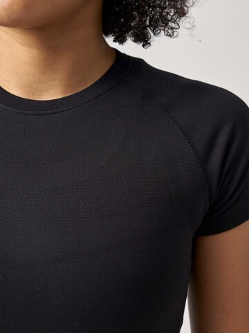 SNOCKS Funktionsshirt in Schwarz