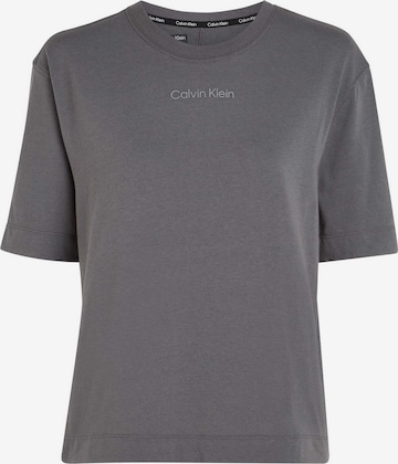 Calvin Klein Sport Performance Shirt in Grey: front